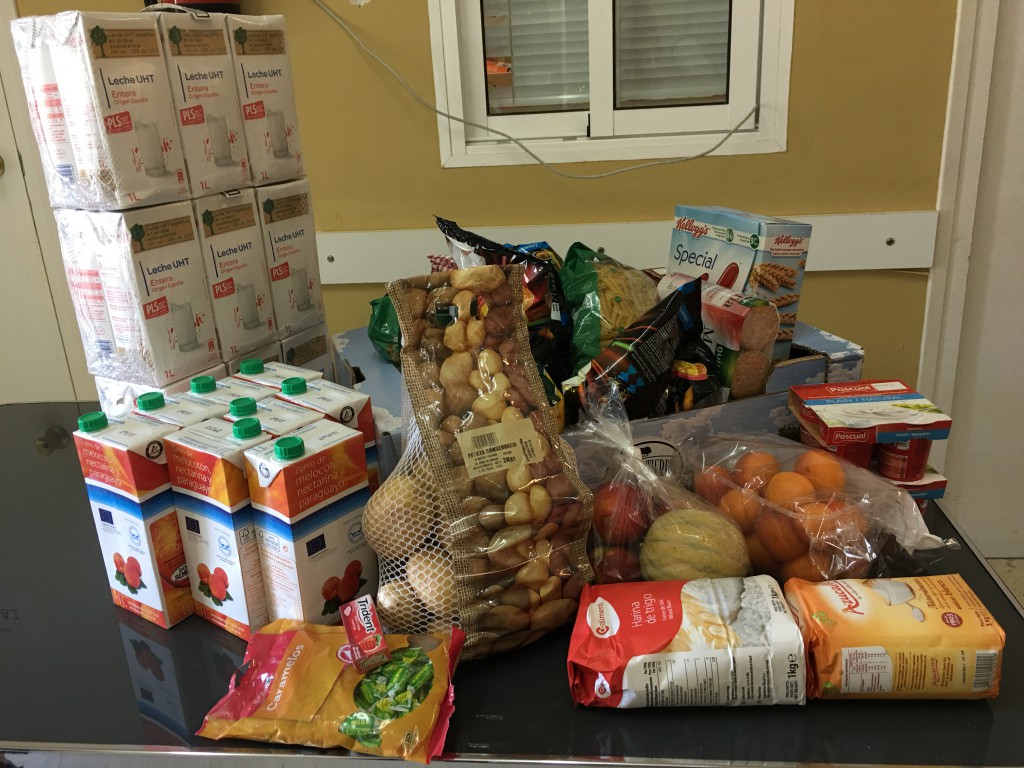 banc aliments família 4 persones