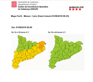 CALOR 1 AGOST MIGDIA TARDA