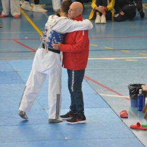 David Ruiz amb el mestre Alberto Calvo