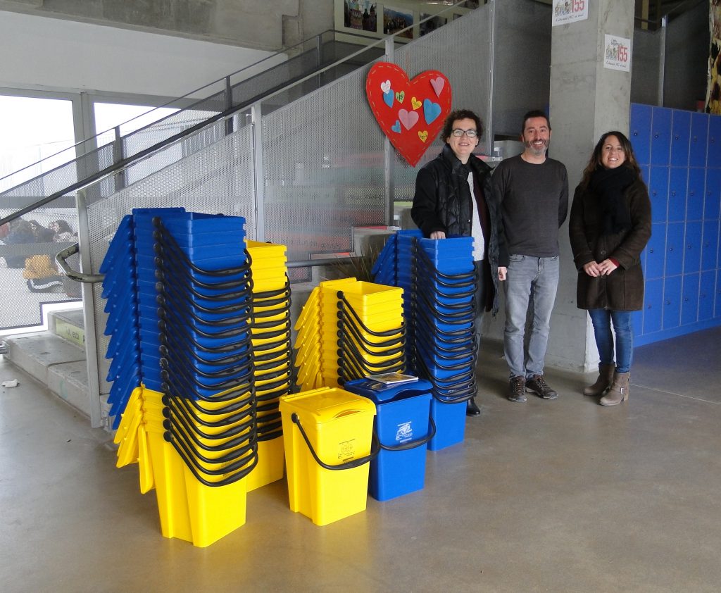 Institut donacio cubells reciclatge