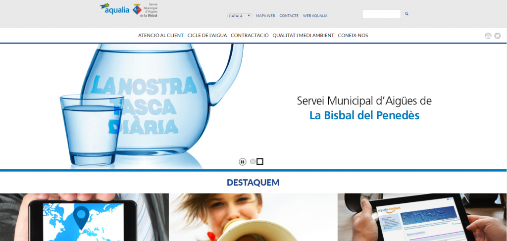 CAPTURA AQUALIA PAGINA WEB