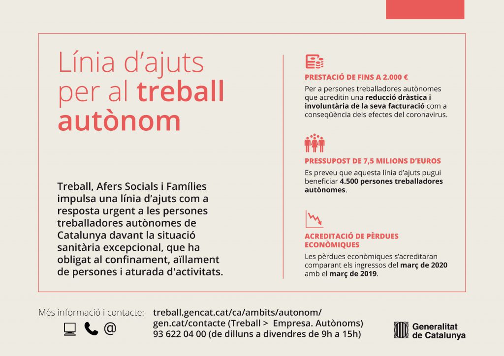 AJUTS AUTONOMS GENCAT