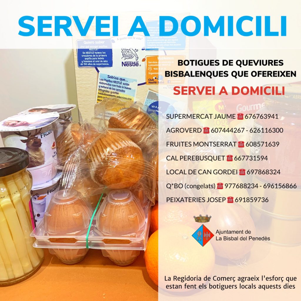COMERcOS DOMICILI COVID-19 ACTUAL 24-04-20