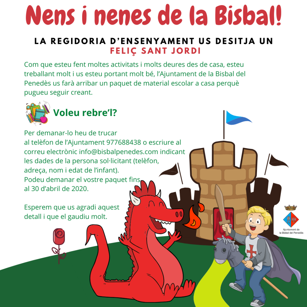 Paquet material escolar Ensenyament