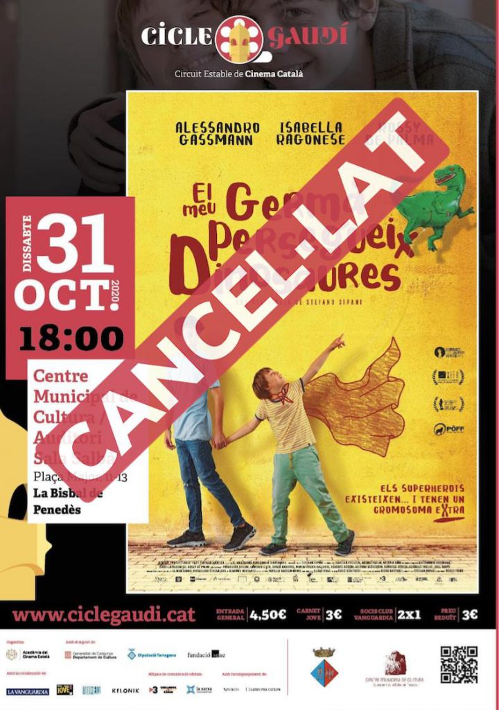 CICLE GAUDI 31 OCT 20 CANCELLAT