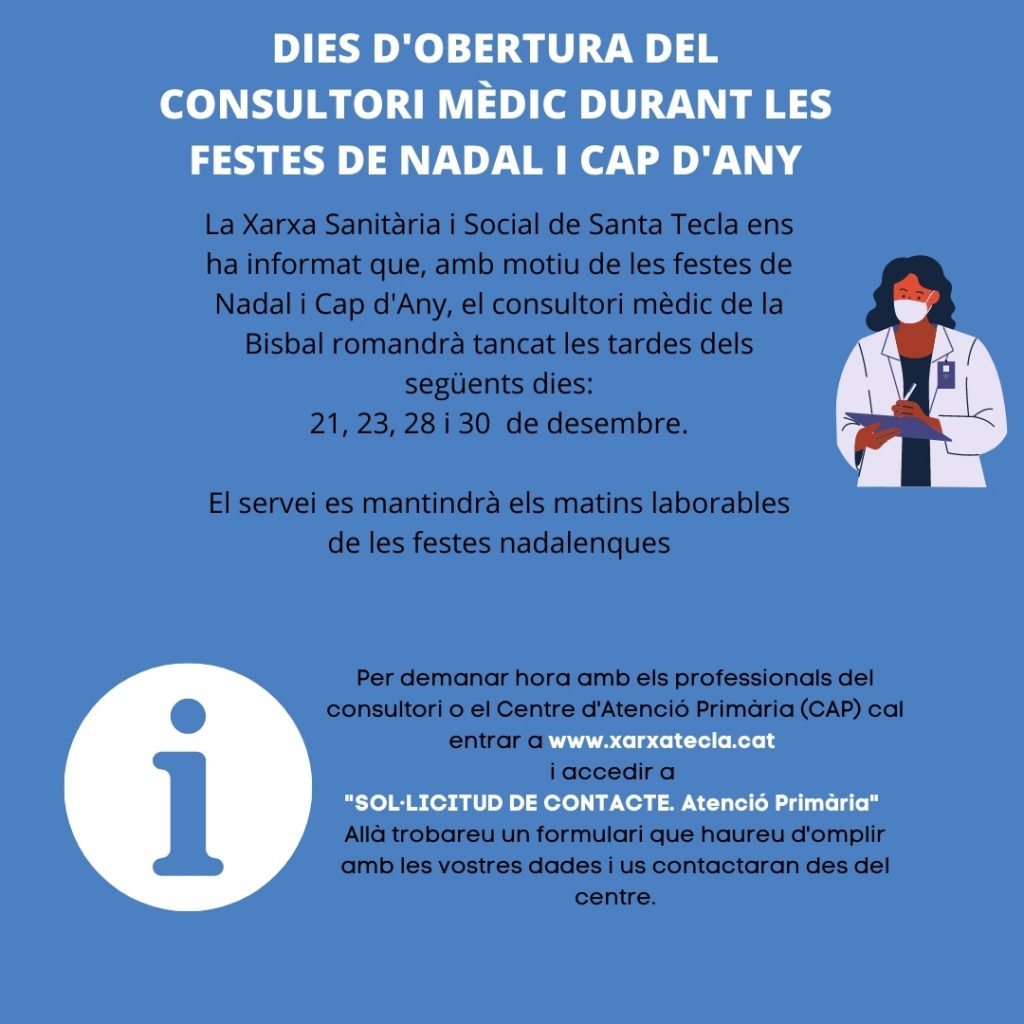 201218 CONSULTORI MEDIC NADAL