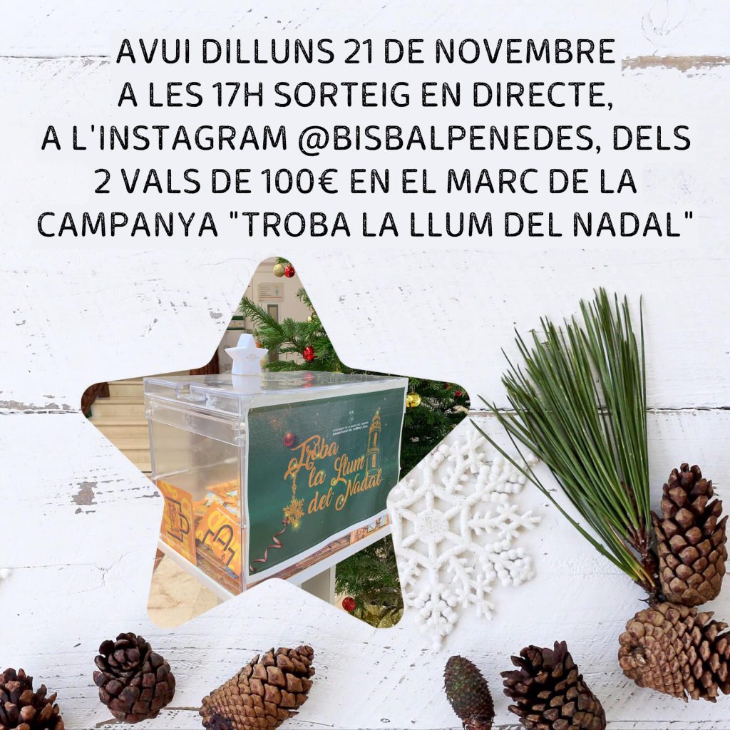 SORTEIG TROBA LA LLUM DEL NADAL
