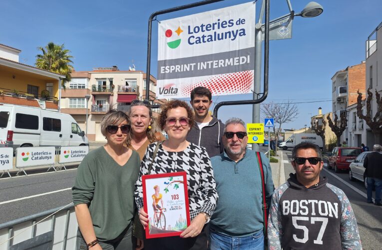 El passat divendres 22 de març l’esprint intermig de la Volta ciclista a Catalunya va passar per la Bisbal del Penedès￼