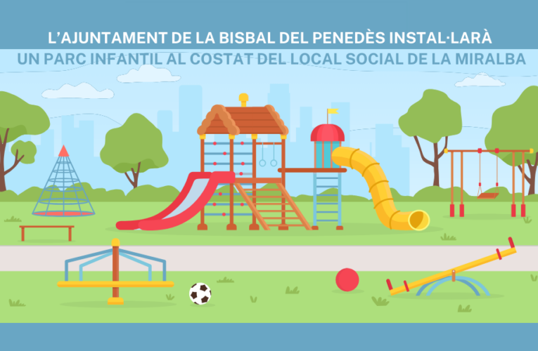 S’aprova la instal·lació d’un parc infantil al barri de la Miralba