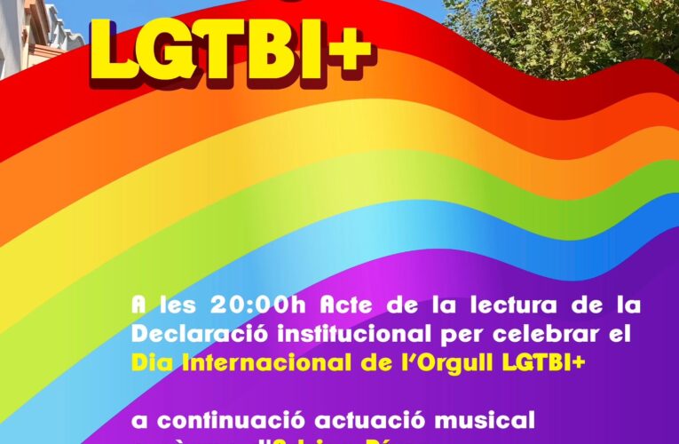 El divendres 28 de juny el CMC acollirà els actes del Dia internacional de l’Orgull LGTBI+