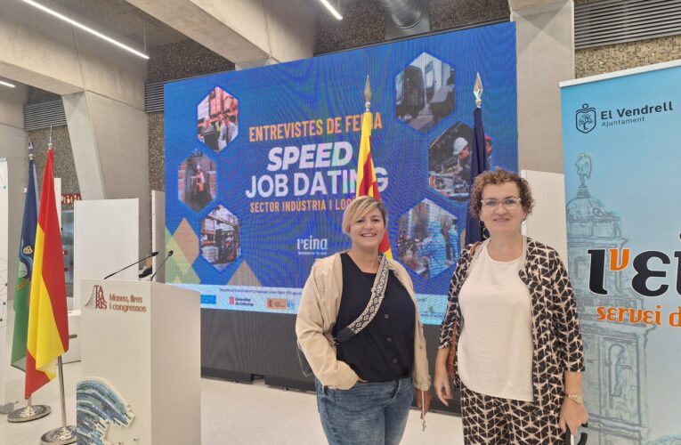 L’àrea d’Ocupació ha estat present a l’Speed Job Dating de Coma-Ruga en el marc del programa “Treball a Comarques”