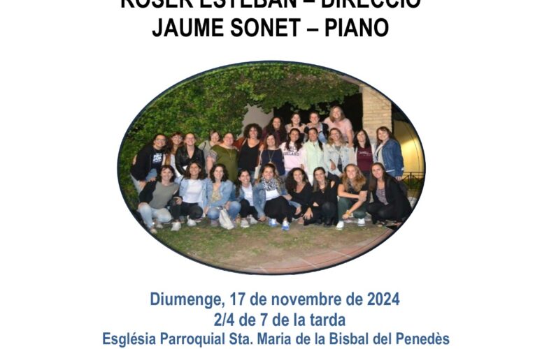 Concert del Cor Itzi a l’Església Parroquial de la Bisbal del Penedès
