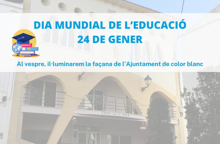 Avui 24 de gener és el Dia Internacional de l’Educació