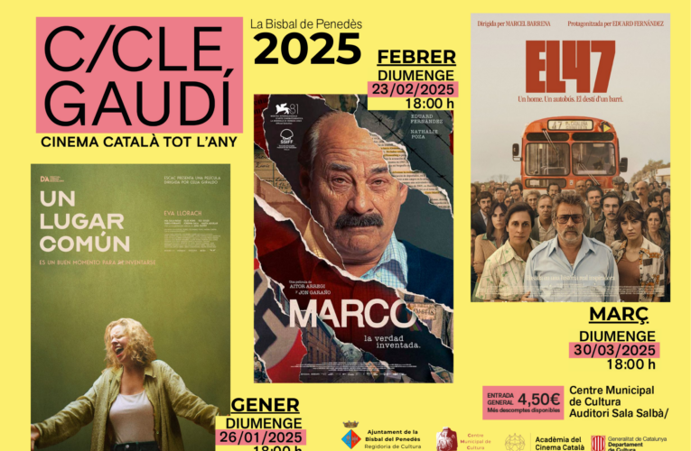 El diumenge 26 de gener a les 18h podreu veure la pel·lícula “Un lugar común” del Cicle Gaudí al CMC