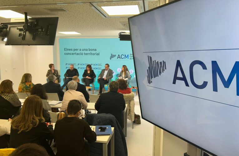 L’alcaldessa de la Bisbal ha participat en una jornada de l’ACM dedicada a la concertació territorial i a l’impuls de polítiques d’ocupació