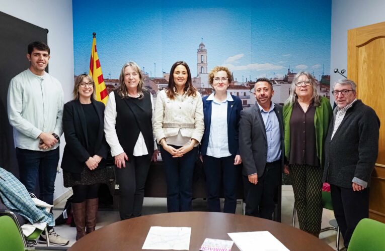 La consellera d’Educació i Formació Professional visita la Bisbal del Penedès