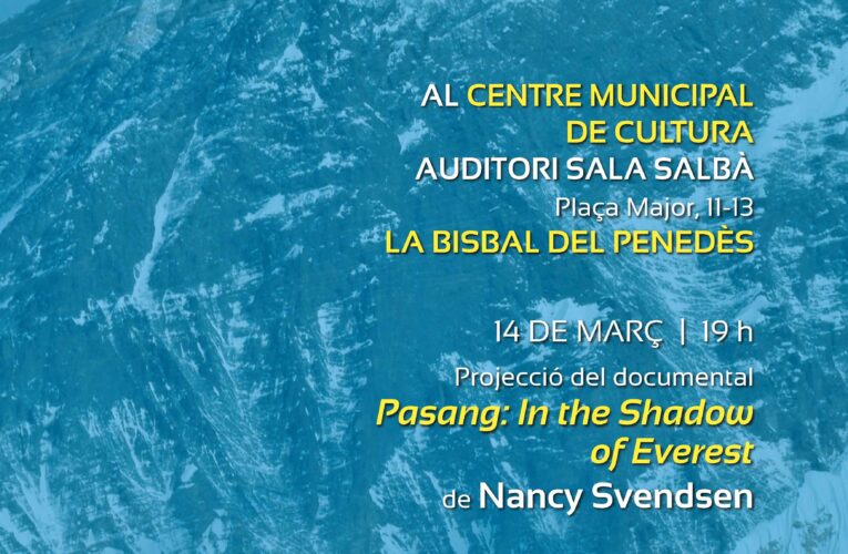 El 14 de març podreu veure el documental “Pasang: In the Shadow of Everest” al CMC en el marc del Cicle de Muntanya de la Diputació de Tarragona