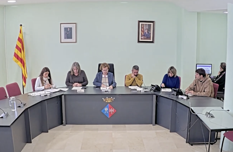 Es dona compte de la recepció de les obres de la Fassina