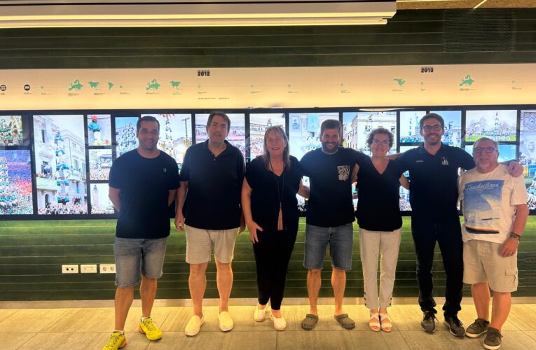 L’equip de govern finalitza la ronda de reunions amb les colles que participen en la diada del 15 d’agost amb els Castellers de Vilafranca