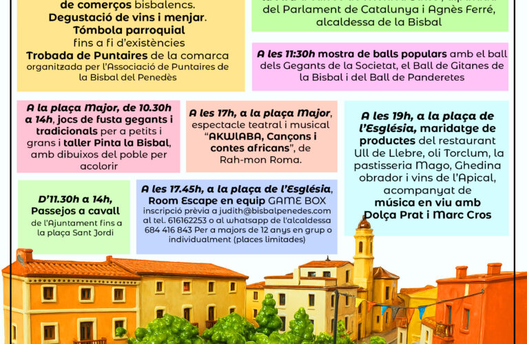 El 5 d’octubre celebrarem La Fira 2025 a la plaça de l’Església i a la plaça Major