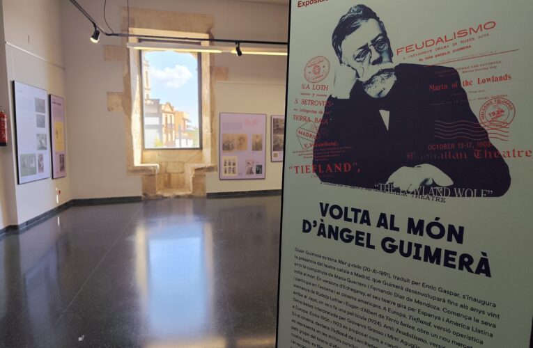 La Biblioteca pública de la Bisbal dedica el mes d’octubre a la figura d’Àngel Guimerà