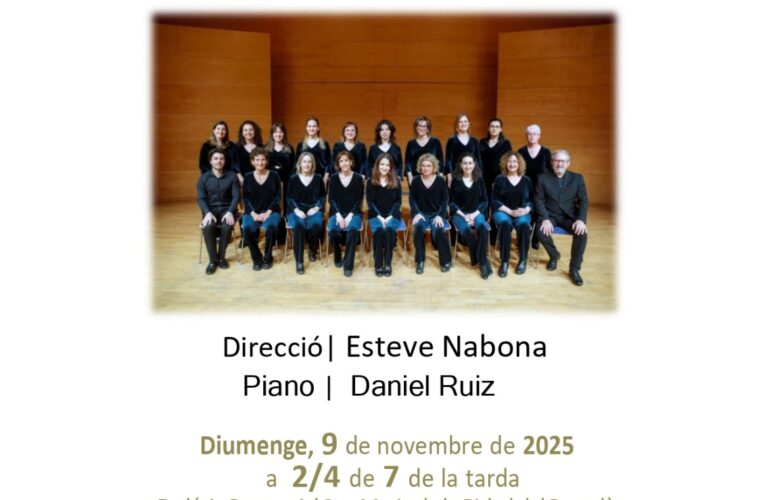Concert de tardor amb el cor de cambra femení Scherzo (diumenge 9 de novembre)