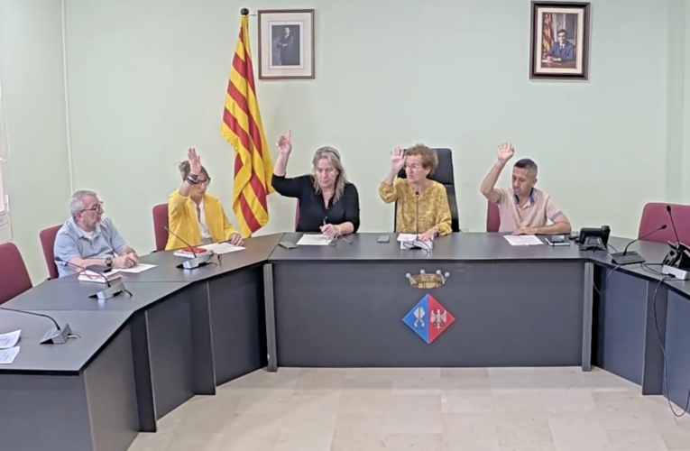 La Junta de govern del dilluns 24 de novembre conté una proposta amb competència delegada del Ple