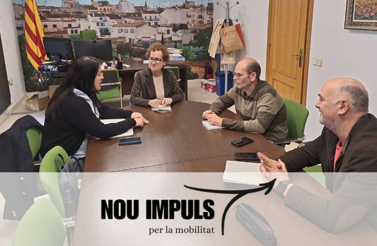 L’alcaldessa es reuneix amb la presidenta de l’AMTU per analitzar les necessitats i oportunitats de mobilitat de la Bisbal