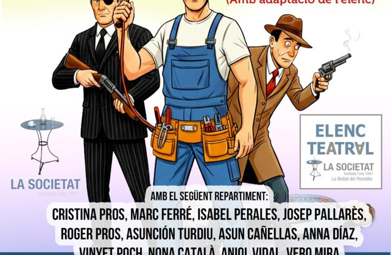 Teatre per Nadal a la Societat amb ‘Crim qua-li-fi-cat’ i ‘La malalta imaginària’ – Diumenge 21 de desembre