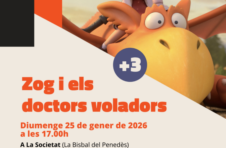 El 25 de gener es projectarà ‘Zog i els doctors voladors’ a la Societat en el marc del cicle CineXic