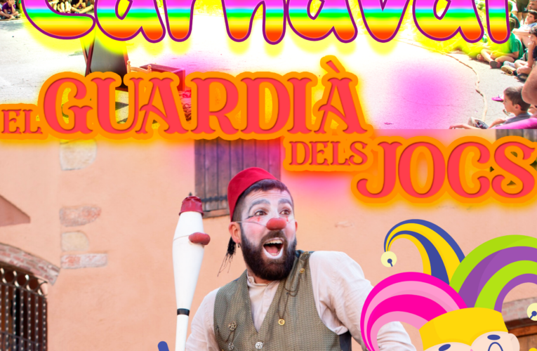 El dilluns 16 de febrer a la tarda celebrarem la festa de Carnaval infantil a l’escola Ull de Vent