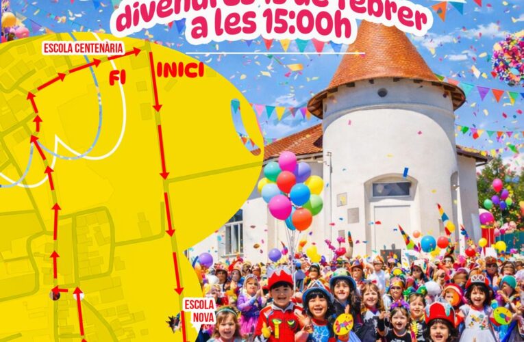 El divendres 13 de febrer l’escola Ull de Vent farà la seva tradicional rua de Carnaval