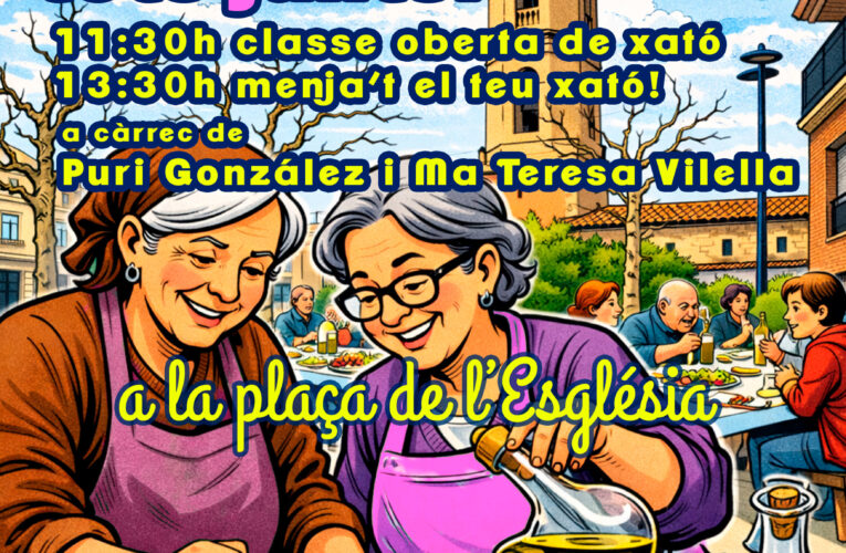 La Bisbal del Penedès celebrarà la xatonada popular a la plaça de l’Església el diumenge 8 de març