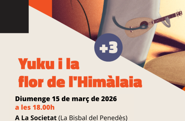 El pròxim diumenge 15 de març la Societat acollirà la projecció de la pel·lícula familiar “Yuku i la flor de l’Himàlaia”