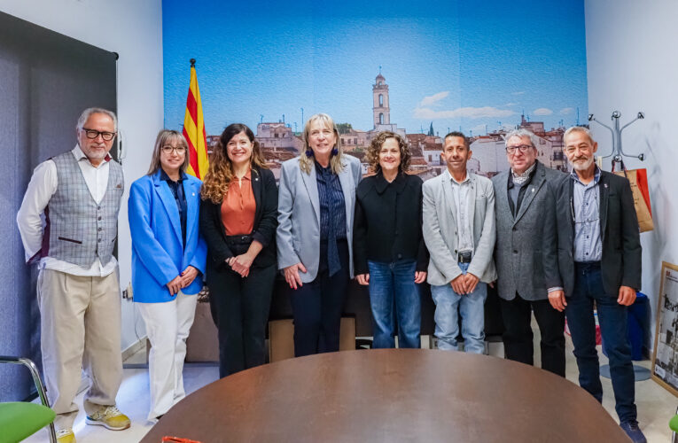 La consellera de Cultura visita la Bisbal del Penedès amb motiu dels Tres Tombs