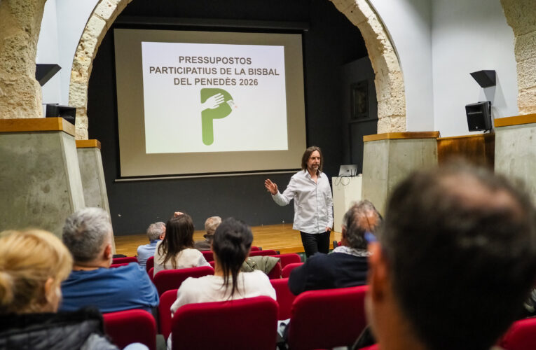 Els Pressupostos Participatius 2026 de la Bisbal del Penedès es presenten amb una sessió oberta a la ciutadania