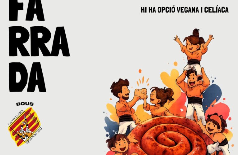 La Colla Castellera La Bisbal del Penedès (Bous) celebrarà la diada castellera ‘in memoriam’ i la Boutifarrada el dissabte 11 d’abril