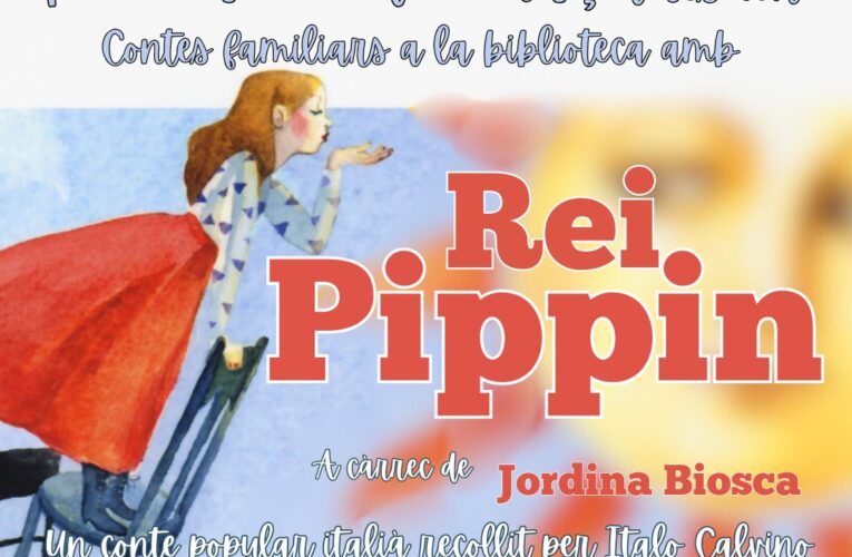 La Biblioteca acollirà una nova sessió de contes familiars amb “Rei Pippin” el dimecres 11 de març