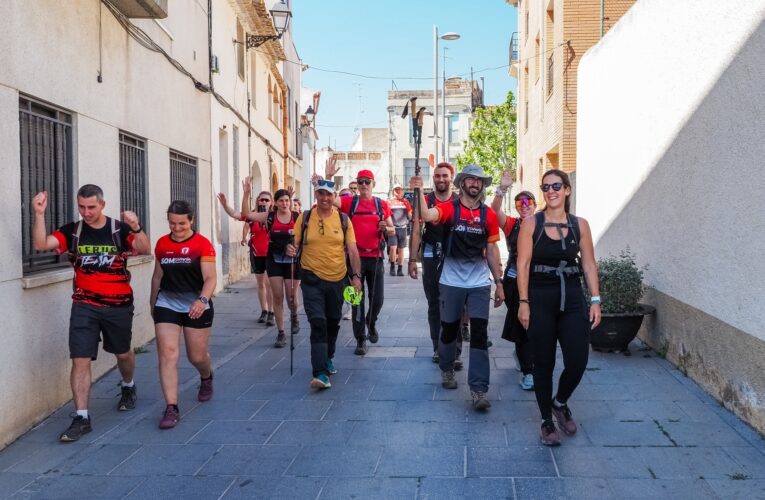 La Colla Joves Xiquets de Valls farà parada a la Bisbal del Penedès amb la Ruta del Roser aquest dissabte 2 de maig