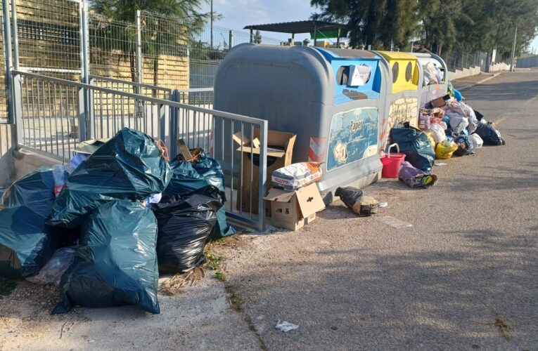 Els espais d’emergència de residus estan pensats per a situacions excepcionals