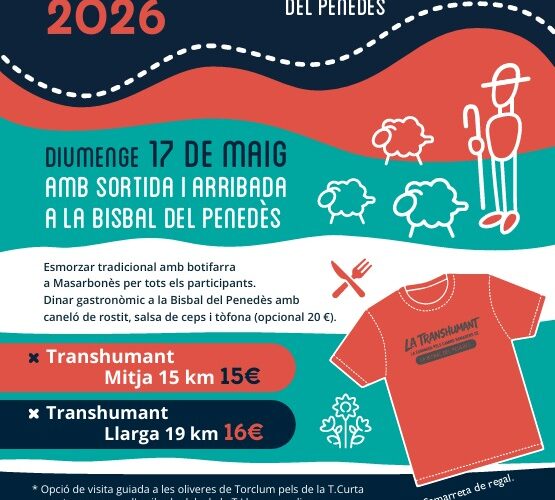 Torna la Transhumant, la caminada gastronòmica pels camins ramaders del Penedès