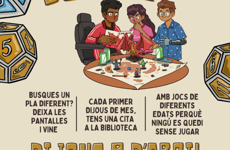 El 9 d’abril arrenquen els “Dijous de Jocs” a la Biblioteca Pública de la Bisbal del Penedès