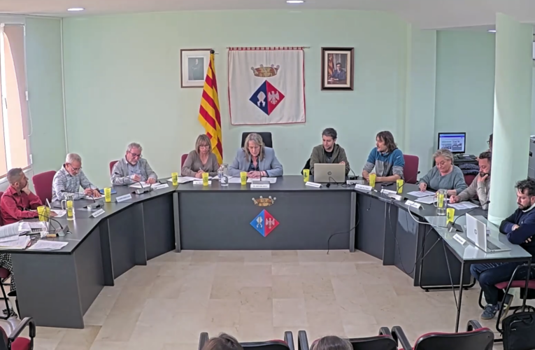 El 16 de març es va celebrar el Ple ordinari de l’Ajuntament de la Bisbal del Penedès corresponent al primer trimestre de l’any