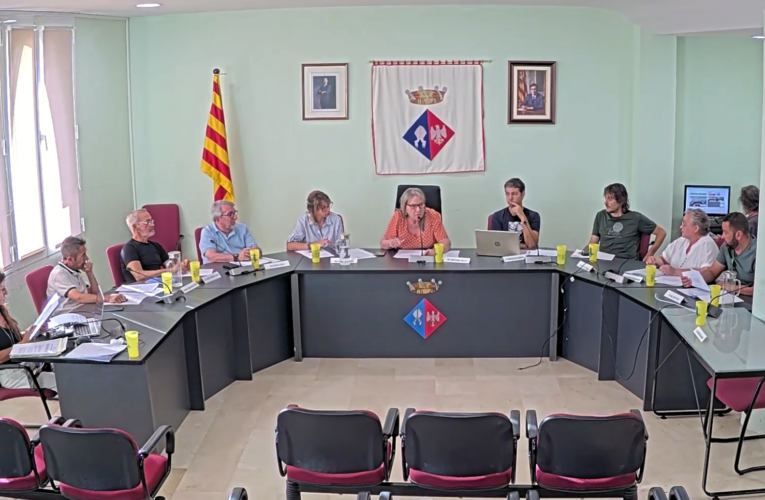 El dilluns 15 de juny es va celebrar el Ple ordinari de l’Ajuntament de la Bisbal del Penedès