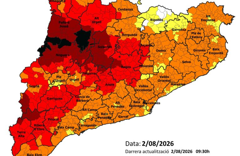 La Bisbal del Penedès baixa al nivell 2 del Pla Alfa i deixen de ser vigents les restriccions extraordinàries