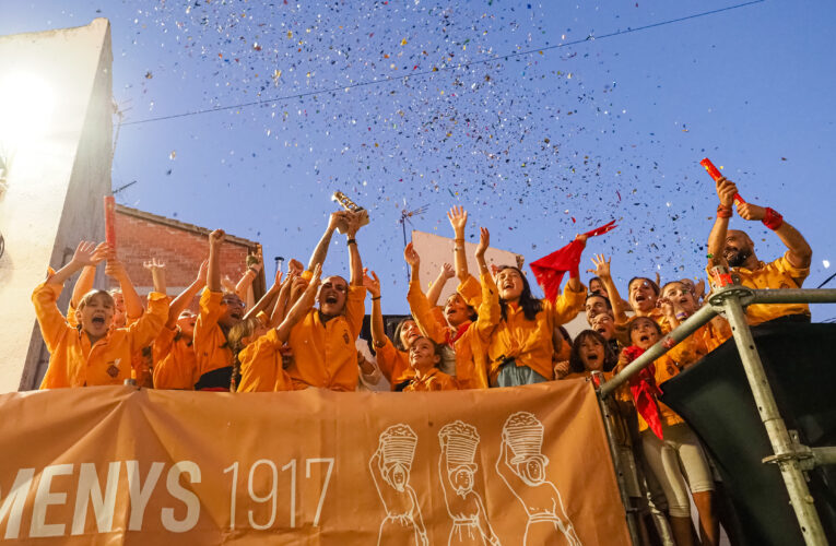 La Bisbal del Penedès viu una jornada castellera històrica amb la victòria dels Bous al primer Concurs de Castells de Quarts Amunt
