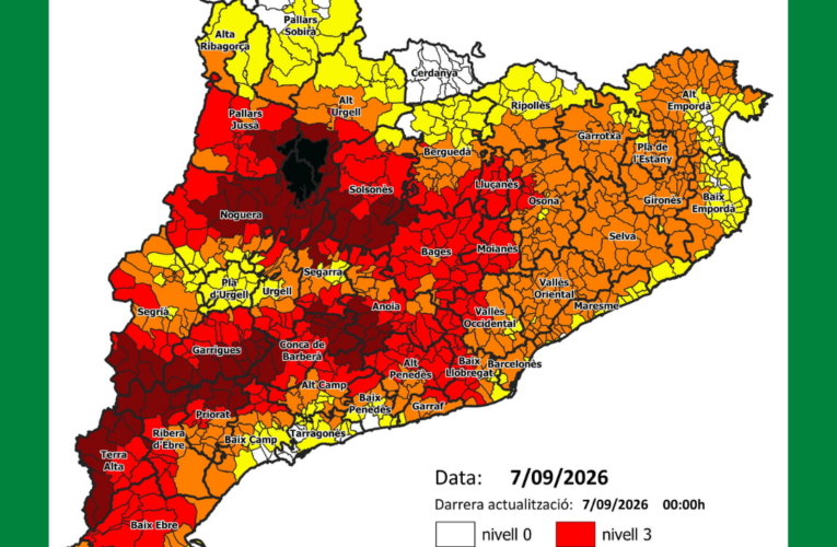 La Bisbal del Penedès es manté en nivell 2 del Pla Alfa aquest dilluns 7 de setembre