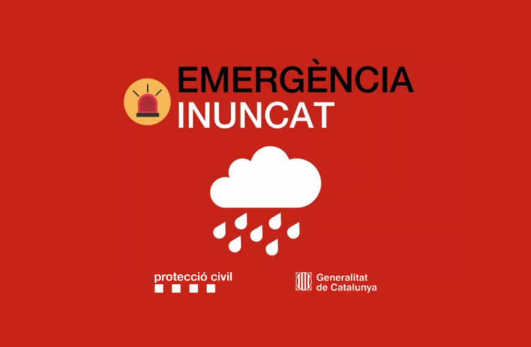 El Pla INUNCAT entra en fase d’emergència i s’estableixen restriccions al Baix Penedès fins diumenge a les 14 hores